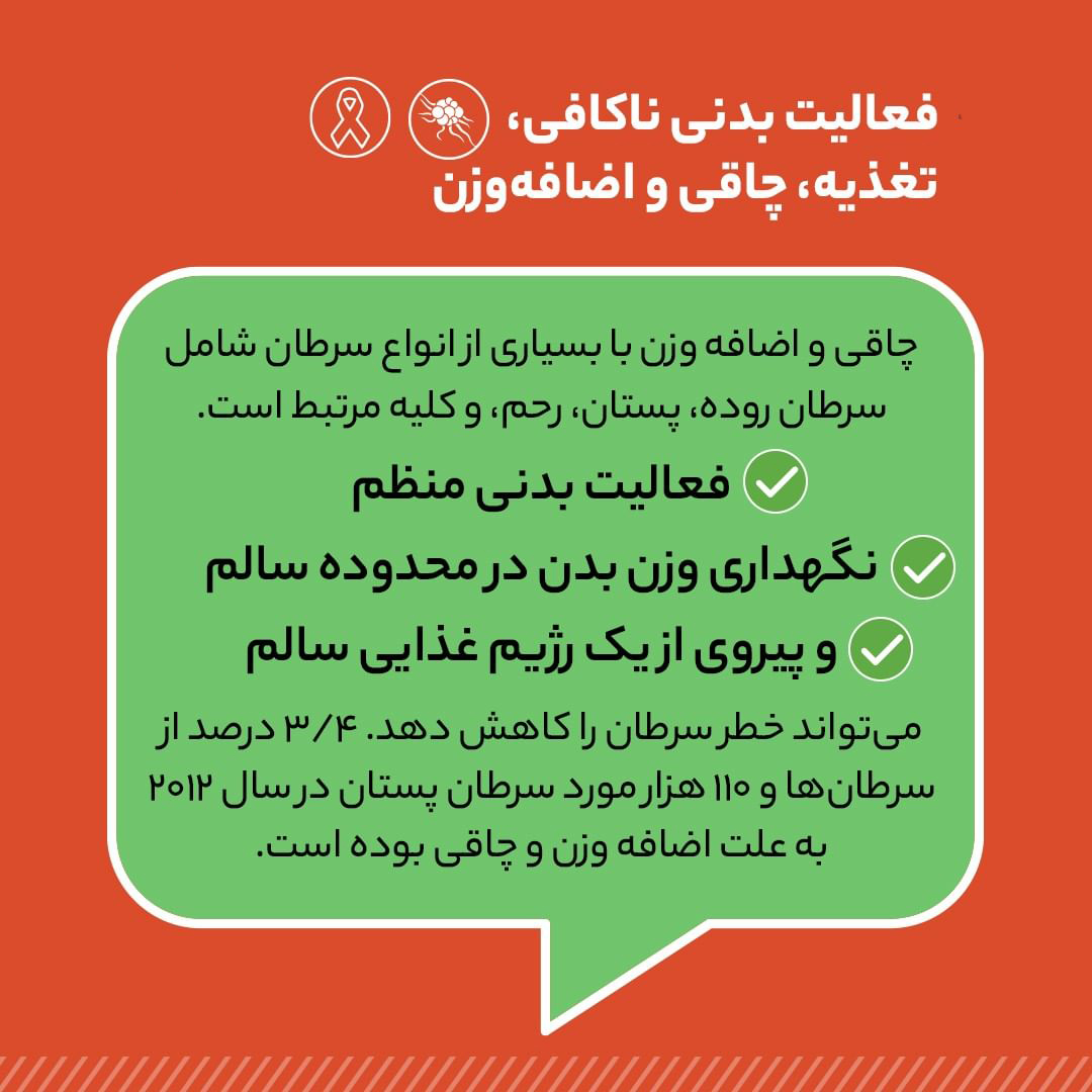 سرطان، عوامل آن و راه‌های پیش‌گیری
